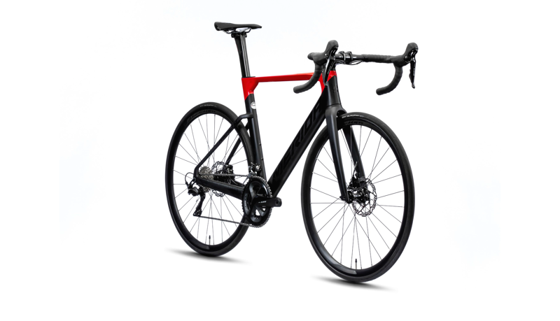 Merida - Reacto 4000 Road Race Aero Bike In Black Red-6